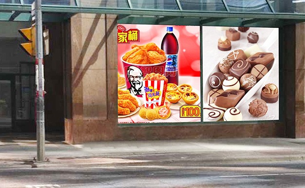 户内橱窗显示屏P1.9高清LED显示屏